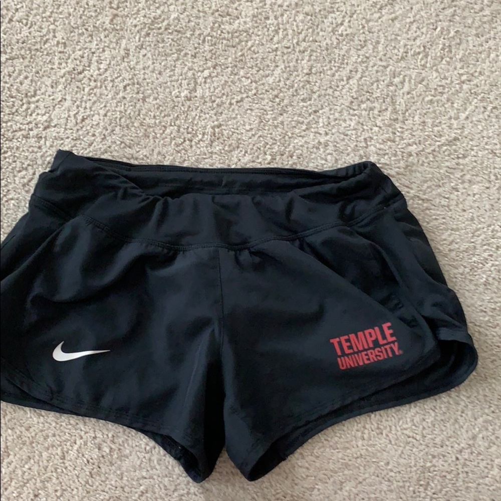 Temple University running shorts